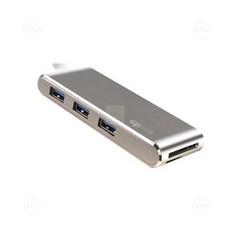 윤망찌 카드리더기 UA3-CS USB3.0 C타입 5포트 알루미늄허브 - ua3