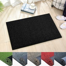 라이프코어365 현관 코일매트 90x60cm 두께20mm 일반형, 블랙 [일반형], 1개