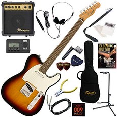 Squier 일렉트릭 기타 초보자 입문 더블 바인딩 사양의 텔레 캐스터. 10w 앰프가 들어간 표준 15 종 세트 Classic Vibe 60s Custom Telecaster /