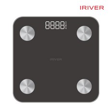 아이리버 SB-H301B 스마트 체지방 체중계, 1개, 블랙