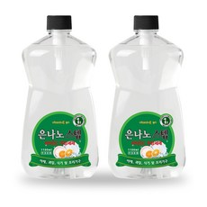 은나노스텝 비타민 주방세제 리필 1100ml x 2 / 고농축 1종 주방세제, 제품, 2개, 1L