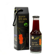 [산지직송]직접재배해 가공한 100%생오미자원액 400ml, 1개