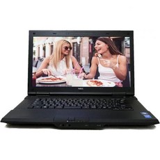 【정비완료품】NEC 노트북 MS Office 2019 Windows 11 Pro 제3세대 Corei5 15.6형 액정 DVD WiFi RAM 4GB 탑재 SSD 128GB