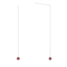 가넷드롭귀걸이