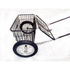 짐수레 트레일러 짐칸 후면 강아지수레 수레 바이크 철제 과수원 캠핑웨건 장바구니 구루마, 9 안감 노브래지어 탈부착 캡 포함
