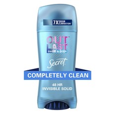 시크릿 아웃라스트 젤 데오드란트 컴플리틀리 클린 96g, Secret-96g-3.4oz, 1개