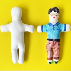 캔버스천인형
