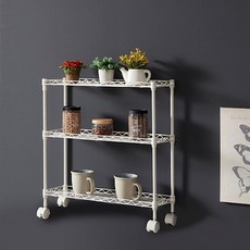 틈새슬림3단철제선반