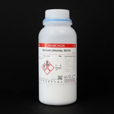 Nacl (Sodium chloride) 99.0% 1kg 염화나트륨 시약
