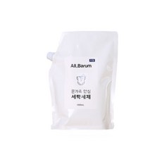 올바름 온가족 신생아 안심 중성 세탁세제 리필 1000ml, 1개