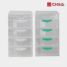[다이소]4단서랍정리함-1016371