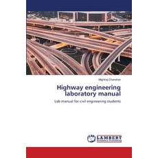 (영문도서) Highway engineering laboratory manual Paperback, LAP Lambert Academic Publis..., English, 9786208417574