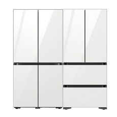  삼성 비스포크 냉장고 김치냉장고 세트 RF60C9013AP+RQ42C94J3AP(글라스) 
