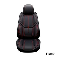 SEAMETAL- 자동차 시트 커버 나파 가죽 차량 쿠션 의자 보호대 전체 범용 98%, [01] A Front Seat 1PC, 01 A Front Seat 1PC