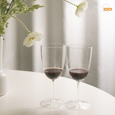플라스틱 와인잔 240ml 2개, 샴페인 잔 150ml, 1개