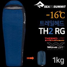 [안전발전소] SEATOSUMMIT 씨투써밋 침낭 트레일헤드 TH2 TH3 RG, 트레일헤드 TH2 RG, 1개