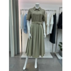 [정품매장] 나이스크랍 캐주얼 데일리 원피스 져지 블록 집업 원피스(N233MWO704)