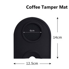 더블 용수철 커피 탬퍼 정압 에스프레소 액세서리 바리스타 도구 51mm 30lb 54mm 53mm 58mm, Coffee Tamper Mat, 1개