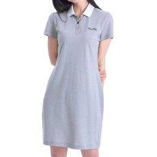 여자 스포츠 루즈핏 카라 반팔 원피스 여자골프웨어 라운딩룩