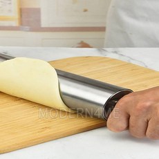 스테인리스 조리용 국수용 스텐 반죽밀대 롤, 1개