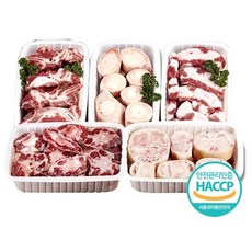 홈쇼핑정품/우족/꼬리반골/소한마리 사골세트 4kg/소뼈/갈비뼈/명절선물/부모님선물/설선물/추석/국내산/보양식/사골/보신세트, 1개