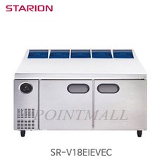 스타리온 SR-V18EIEVEC 반찬냉장고 앞작업대 내부스텐, SR-V18EIEVEC(내부스텐)