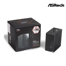 [ASRock] DeskMini X600 R5 8600G 120W 디앤디컴 AMD 피닉스 미니PC [RAM 32GB + M.2 NVMe 128GB] - 8600g