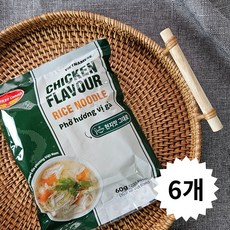 밀리켓 베트남 쌀국수 닭고기맛 60g, 6개