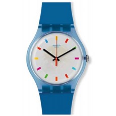 [견본] Swatch 시계 New Gent (누젠트) COLOR SQUARE (컬러 스퀘어) 남여 SUON125 [정식 수입품] SUON125