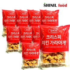 신일푸드(사세)크리스피치킨가라아게 1kg (열개) 한박스제품