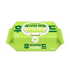 쌍용 코디 후레시아 물티슈 마일드 캡형 100매 x 10개