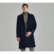 남자브랜드전문 바쏘옴므 캐시미어 세미오버핏 코트 코디추천 코트+니트 코디룩 포함