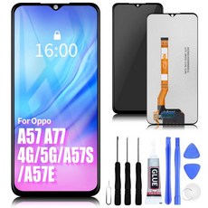 휴대폰LCD 디스플레이 터치 스크린 디지타이저 어셈블리 OPPO A57 A77 4G 5G A17 A17K A57S A57E