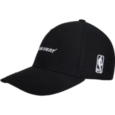 NBASTYLE트렌드 의류 마이애미 히트 팀 자수 운동 캐쥬얼 굴곡진 처마, 사진 색깔