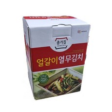 종가집 얼갈이 열무김치 1.5KG (냉장), 1개