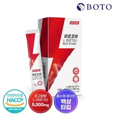 보뚜 아르코어 L-아르기닌 액티브 퀵 5000 20g 15포 x 1박스, 1개