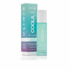 Coola Suncare Makeup Setting Sunscreen Spray 쿨라선케어 메이크업 세팅 선스크린 스프레이 SPF 30 1.5oz(44ml), 1개