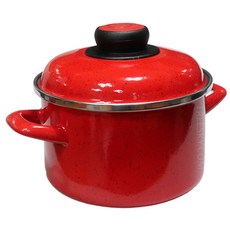 독일 가이타이너 라이트레드 IH인덕션 법랑냄비 16양수 깊은형 1개-1.7L (4301116)