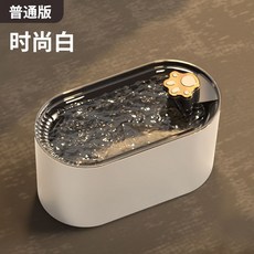 반려동물 애완동물 자동급수기 개 고양이 강아지 물 급수 자동순환 출수기, 레귤러 핏 화이트