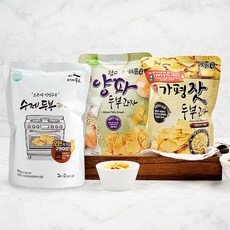 두부과자 수제3팩+가평잣3팩+양파3팩