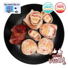 (당일출돼지) 보신용 한우 우족 우족탕 도가니탕 스지, 4kg, 1개