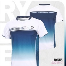 2024 S/S 라이더 티셔츠 2024R-7 배드민턴 반팔 티셔츠 소모임 단체복