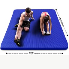 길이 2 미터 폭 120 cm 더 블 요가 매트 두께 10 20mm 더 큰 운동 매트 피크닉 183 * 60cm 10mm (초보 자)