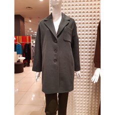 발렌시아 여성 그레이 울자켓 V9BMJ23B0