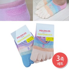 여성폴로나이즈발가락양말