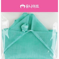 유아 집콕놀이 어린이집 만들기 수업 재료 3000 연꽃보자기 옥색