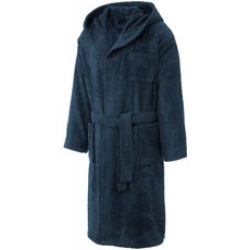 셀리나텍스 보르쿰 남성 배스로브 와 후드 코튼 프로테 하우스코트 모닝 코트 그린 S - XXL M 다크 블, 1