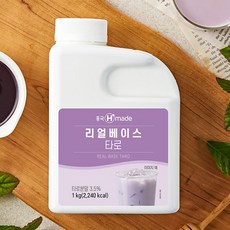 흥국 맘스리얼 타로 베이스 1kg, 아이스박스 배송, 6개, 1L