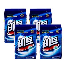 비트 일반용 분말세제 리필, 2.7kg, 4개
