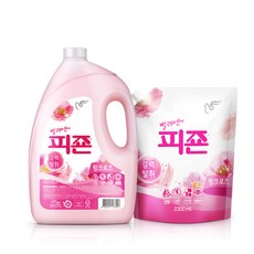 강력탈취 섬유유연제 3100ml+2300ml 피죤, 피죤 강력탈취 섬유유연제 3100ml+2300ml (향, 블루